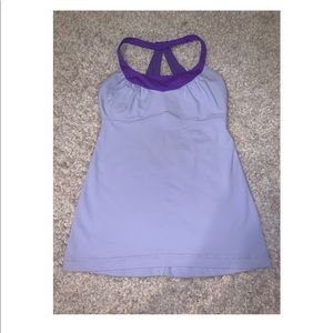 Lululemon purple workout top